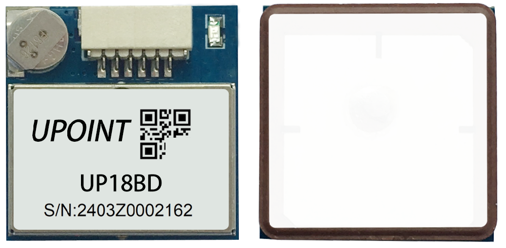 UP18BD 纯北斗天线一体化模组